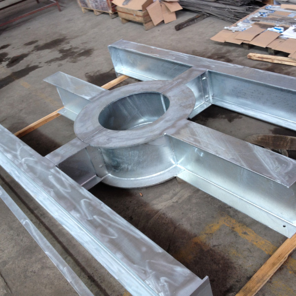 Good Quality Steel structure Series – Galvanized steel bracket – Altop