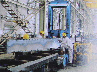 Milling machine processing area