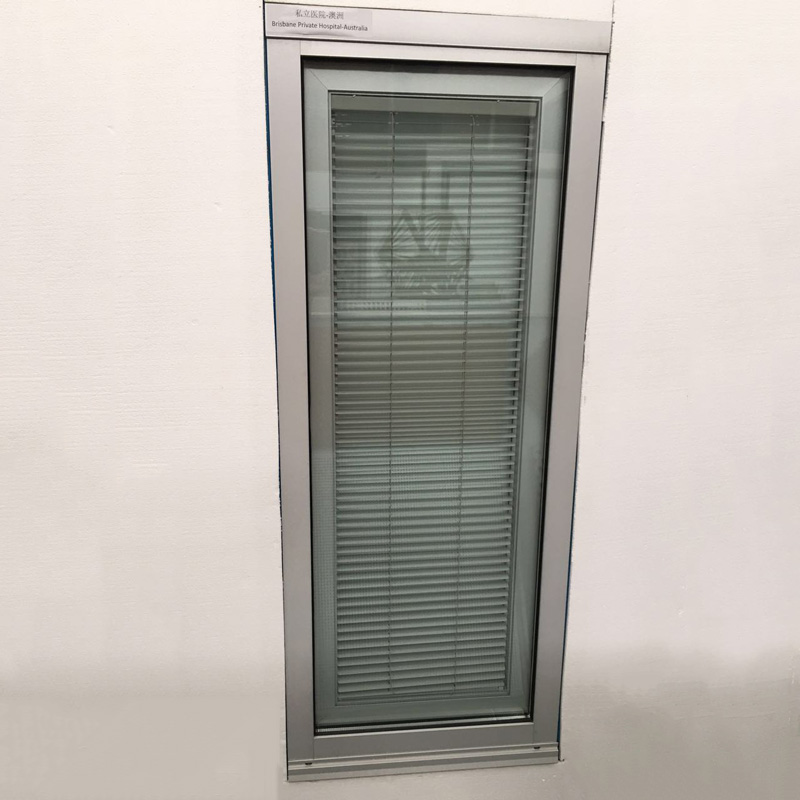 Factory making Vertical Sliding Glass Window -
 In-built blind swing window – Altop