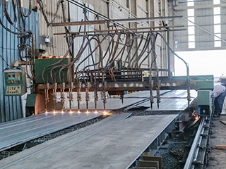 CNC cutting production line