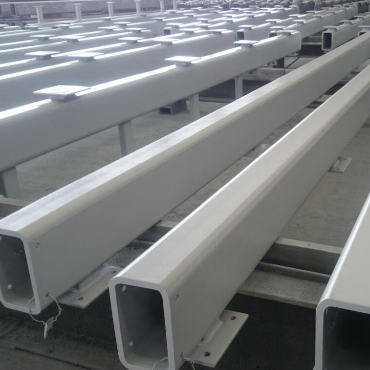 Factory Free sample Sectional Vertical Sliding Door -
 Steel structure beam column – Altop