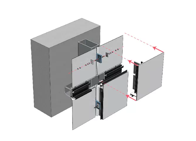 aluminium facade panels